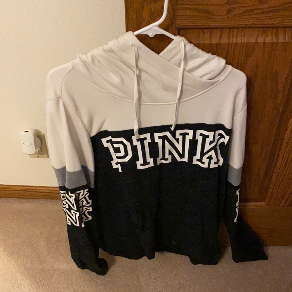 Pink hoodie